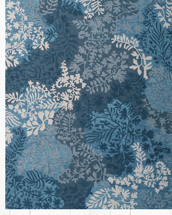 Company C Garden Damask Hand-Tufted Wool Rug