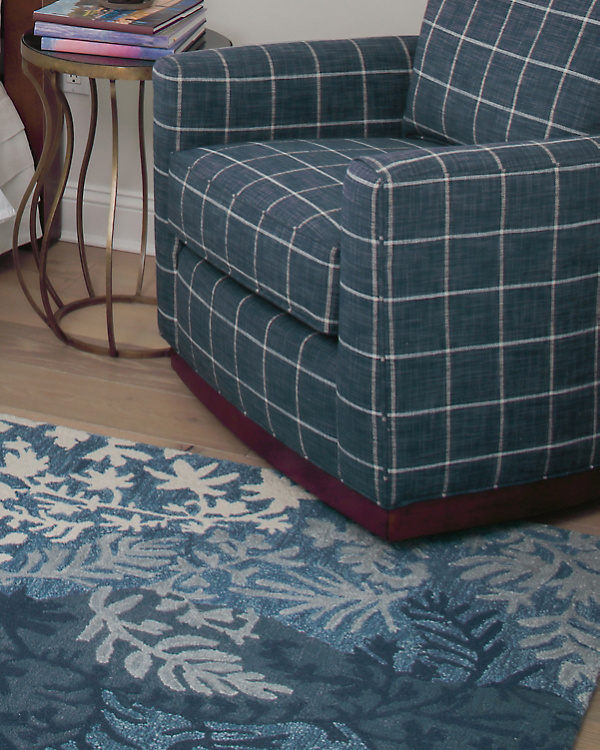 Company C Garden Damask Hand-Tufted Wool Rug