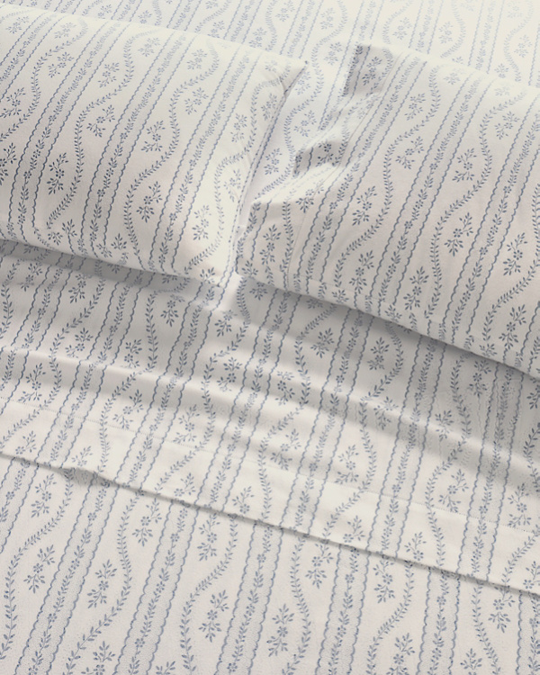 Artful Pima Cotton Flannel Sheet Set