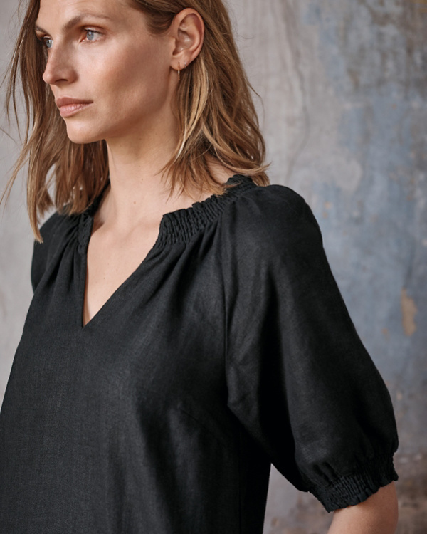 Amelia Linen Dress