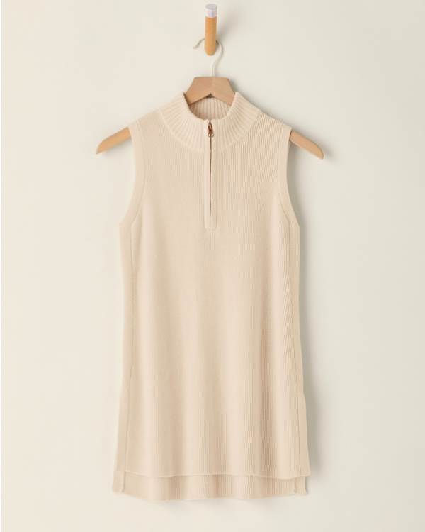 3088-Quarter-Zip-Knit-Tunic-3.jpg Quarter-Zip Knit Tunic