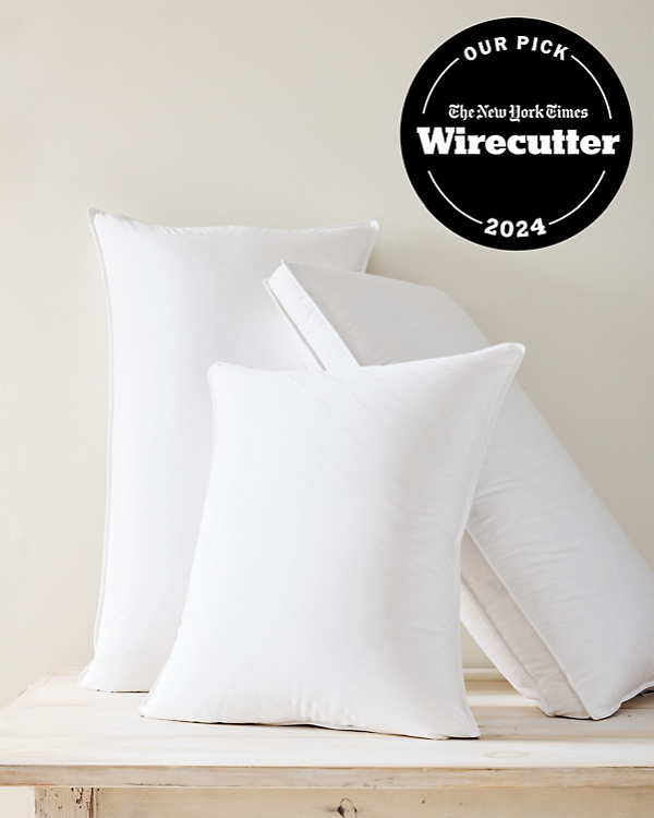 Signature White Down Pillow