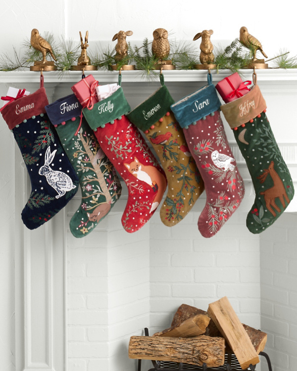 Woodland Whimsy Stocking
