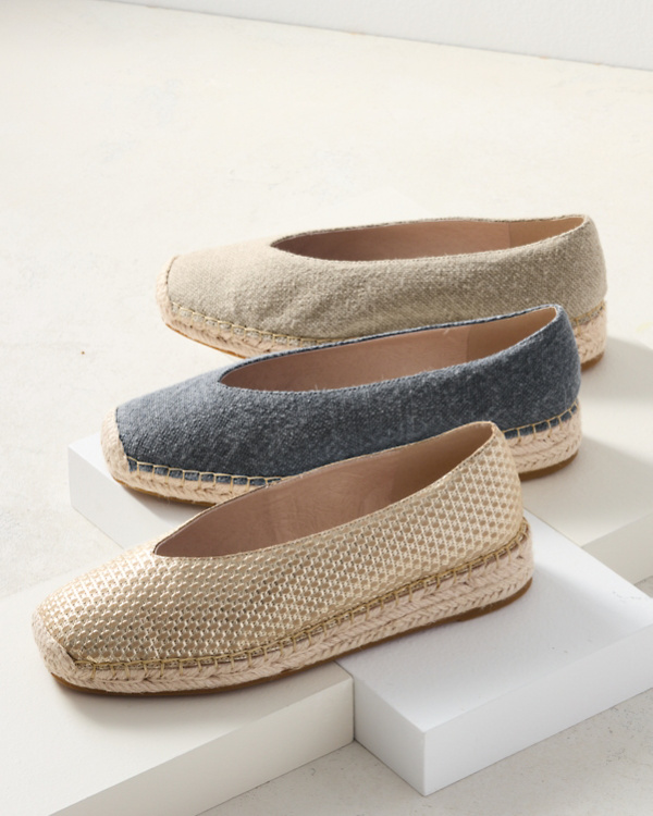 EILEEN FISHER Petals Espadrille Ballet Flats