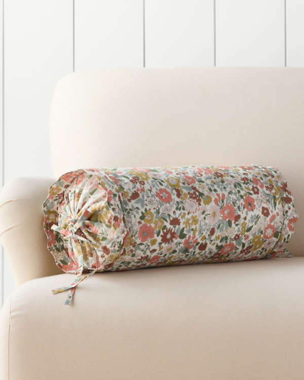 Bolster Pillow Cover — Made with Liberty Fabric