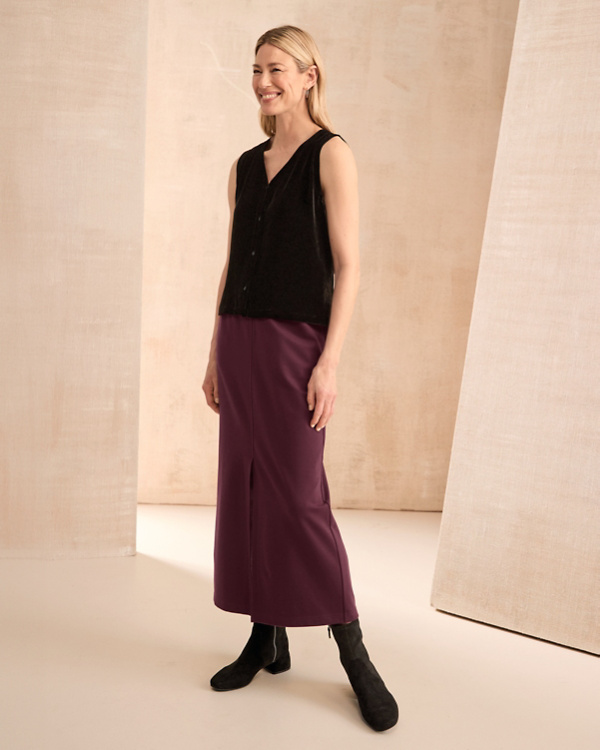 EILEEN FISHER TENCEL™ Ponte Maxi Skirt