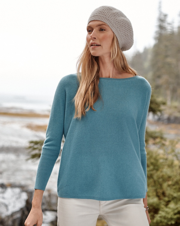 Essential Cashmere Cropped Sweater