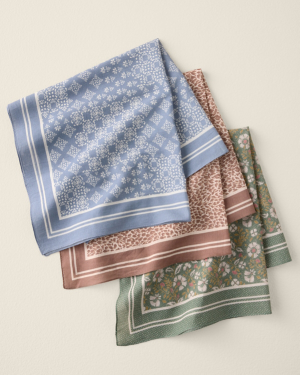 Elizabeth Gillett Cotton Square Scarf