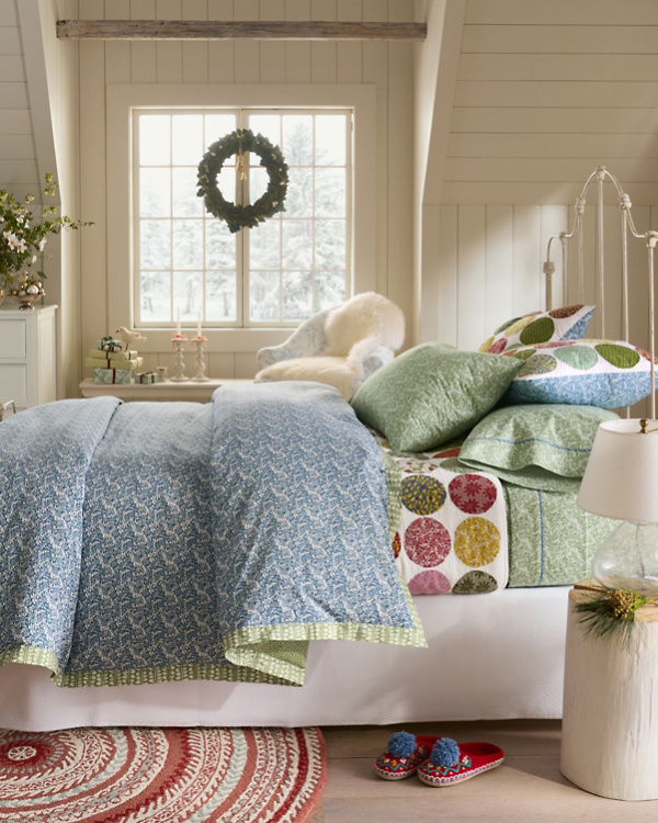 Johanna Organic-Cotton Percale Duvet Cover