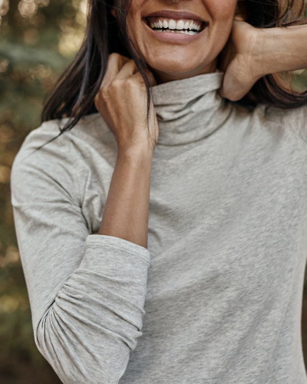 Essential Turtleneck Tee
