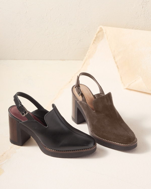 Bernardo Neza Heeled Mules